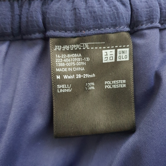 Uniqlo Blue Pleated Midi Skirt Size 10 - Picture 3 of 7